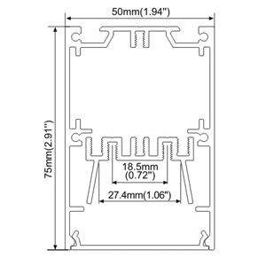 Drawing รางอลูมิเนียมใส่ไฟLEDเส้น-ALUMINUM-PROFILE-TYPE-J2