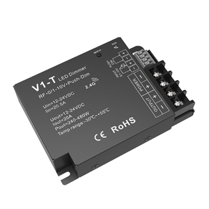 V1-T Dimming RF 0-10V Push-dim Controller